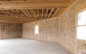 Insulation in the walls